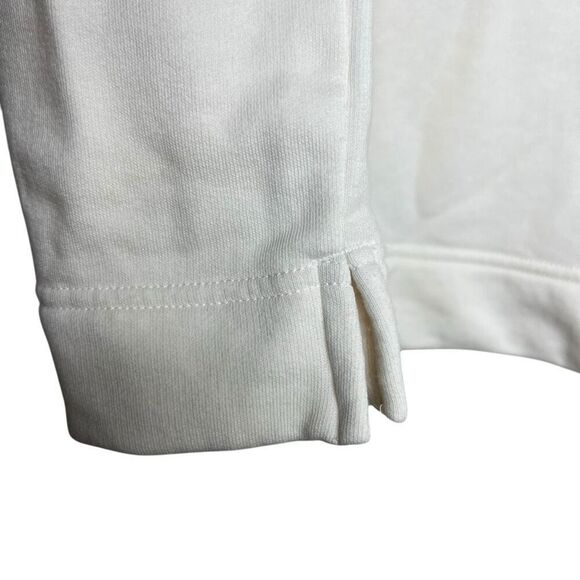 Lou & Grey Oversized Cream Heart Sweatshirt Pullover Embroidered Hearts XXL - Picture 5 of 10